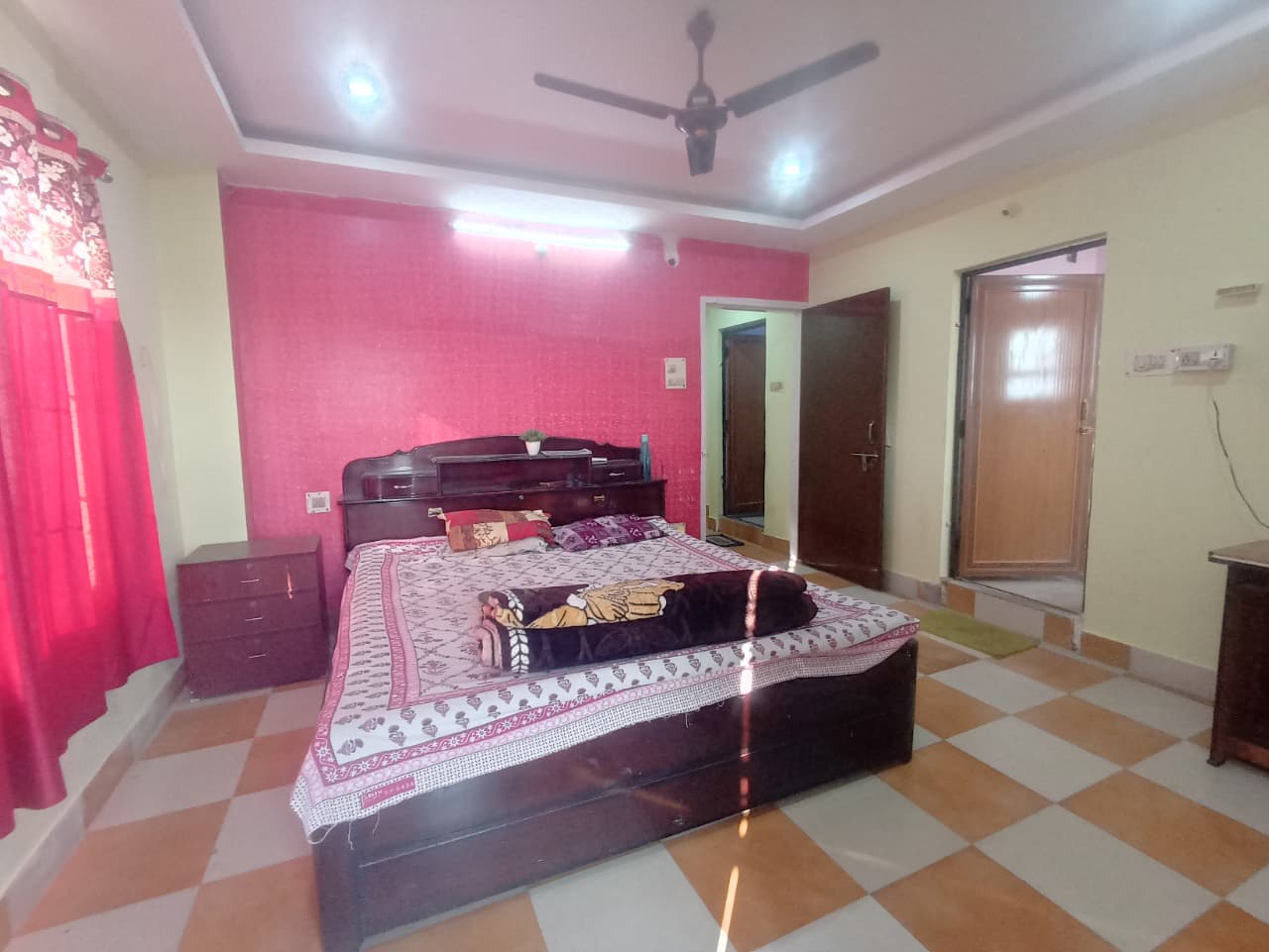 Fully Furnished 3bhk in Kahilipara, Guwahati, Assam, India for Rent